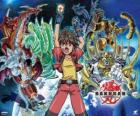 Дана Кусо, лидер Bakugan с одним из них